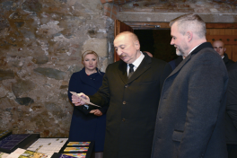 Presidents of Azerbaijan and Slovakia visited Devin Castle in Bratislava