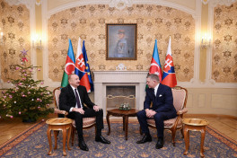 President of Azerbaijan Ilham Aliyev held one-on-one meeting with Prime Minister of Slovakia -UPDATED 