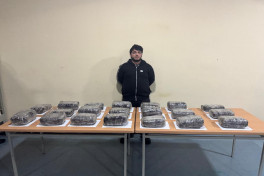 Azerbaijan SBS prevents smuggling of 30 kg of drugs from Iran -PHOTO 