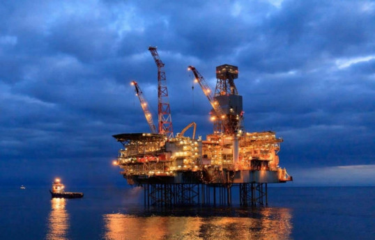 Volume of oil and gas produced from the ACG block announced