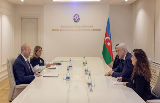 Anar Guliyev discusses preparations for WUF13 with former Serbian president Boris Tadić
