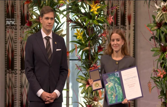 Nobel Peace Prize awarded in Oslo as 2025 laureate María Corina Machado honored in absentia