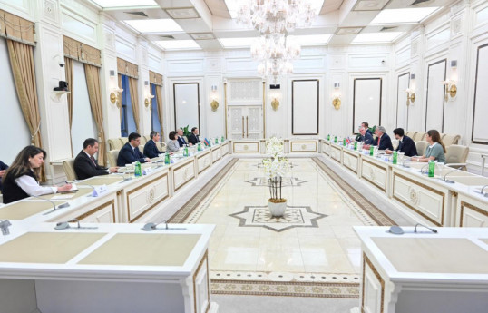 Azerbaijani parliamentary speaker meets UK trade envoy