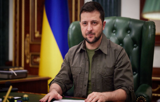 Ukrainian President Volodymyr Zelensky