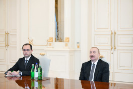 President Ilham Aliyev received the President of John Deere for Central Asia and CIS countries