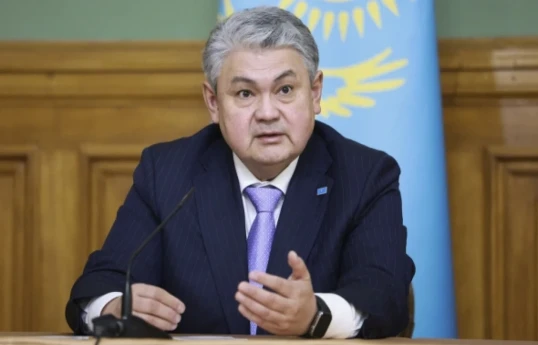 Kazakhstan’s Foreign Minister, Yermek Kosherbayev
