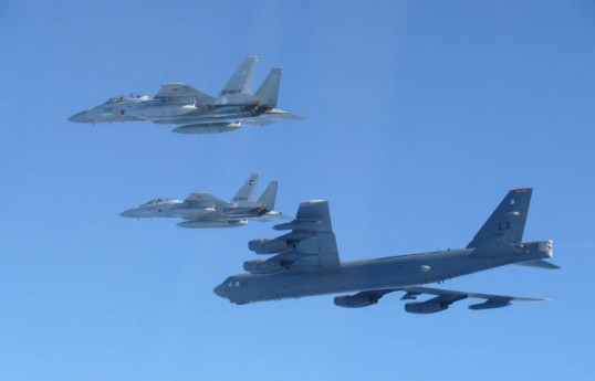 US, Japan hold joint air exercise after China-Russia patrols