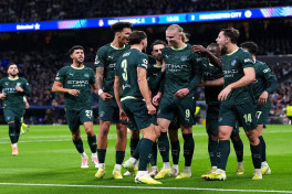 Manchester City beat Real Madrid in the Champions League match