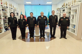 Azerbaijani and Turkish Naval Forces representatives holds a meeting in Baku