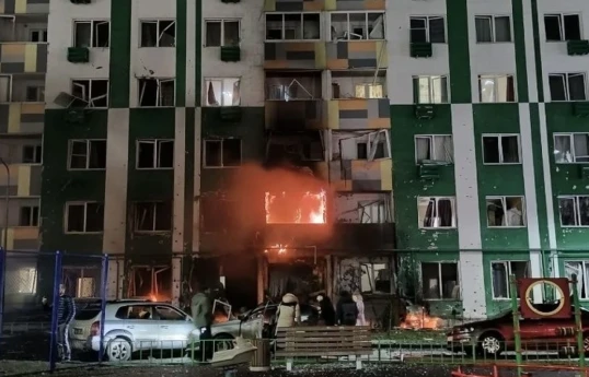 Seven injured after drone hits residential building in Russia’s Tver