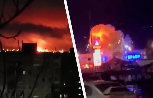 Drone attack reportedly hits one of Russia’s largest oil refineries in Yaroslavl, setting it on fire