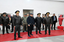 Azerbaijan Defense Minister and Uzbekistan military delegation visit a commando military unit-PHOTO -VIDEO 