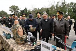 Azerbaijan Defense Minister and Uzbekistan military delegation visit a commando military unit-PHOTO -VIDEO 