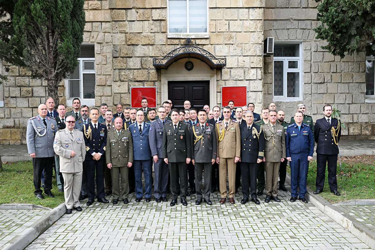 Meeting held with military attachés to review current year