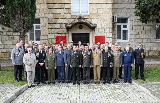 Meeting held with military attachés to review current year