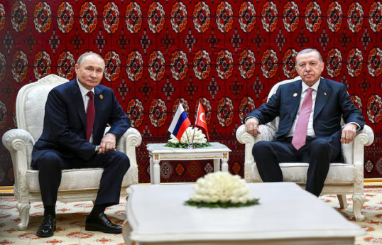 Russian President Vladimir Putin and Turkish President Tayyip Erdogan