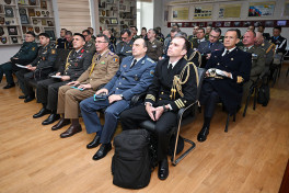 Meeting held with military attachés to review current year