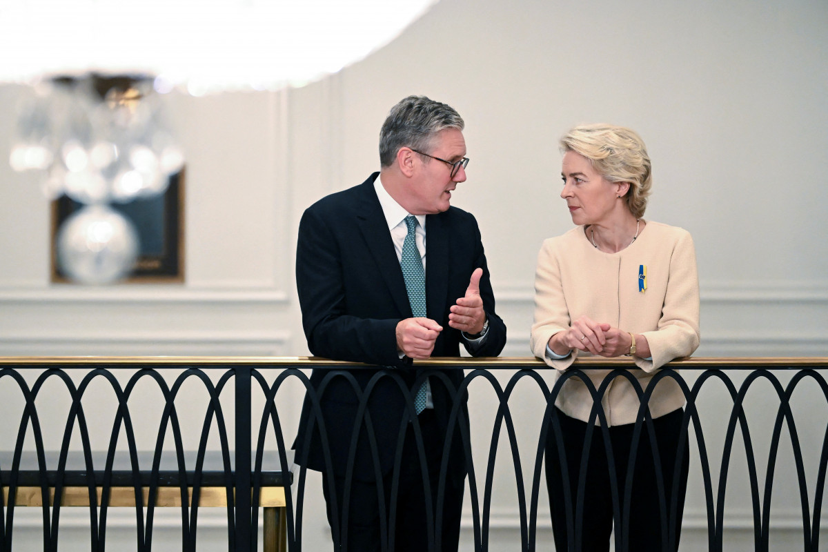 Starmer and von der Leyen discuss progress on confiscation of Russian assets