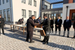Azerbaijan relocates another group of former IDPs to Horovlu village of Jabrayil, families receive house keys -PHOTO -UPDATED-1 -VIDEO 