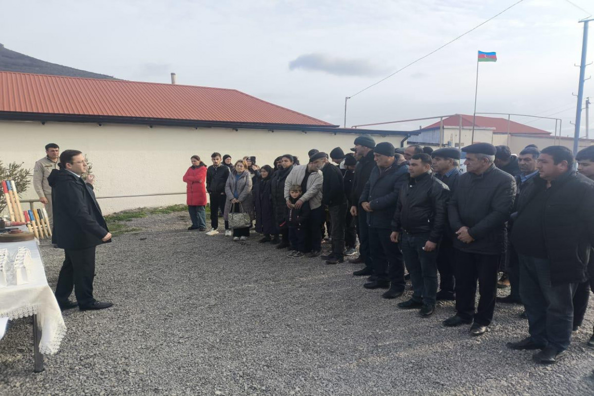 Azerbaijan relocated another group of former IDPs to Sos village of  Khojavend district-UPDATED -PHOTO 