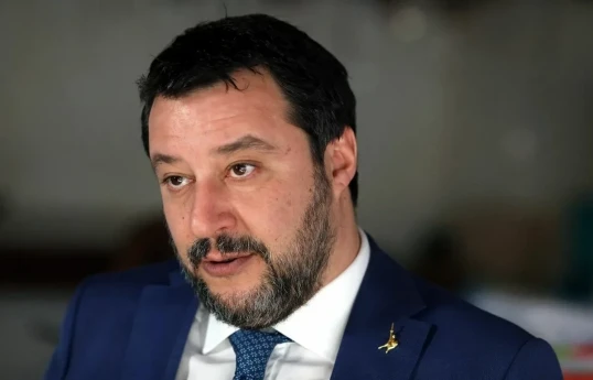 Matteo Salvini, Italian deputy prime minister and minister of transport and infrastructure