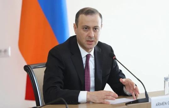 Secretary of the Armenian Security Council Armen Grigoryan