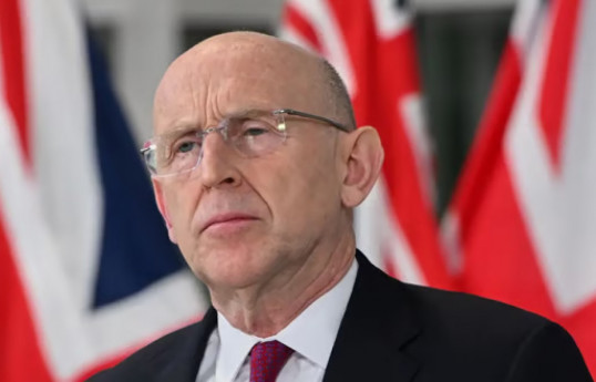British Defense Minister John Gilliland