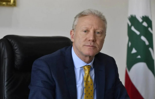 Lebanese Foreign Minister Youssef Rajji