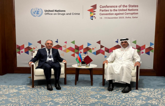 Azerbaijan's Prosecutor General Kamran Aliyev held meetings in Qatar
