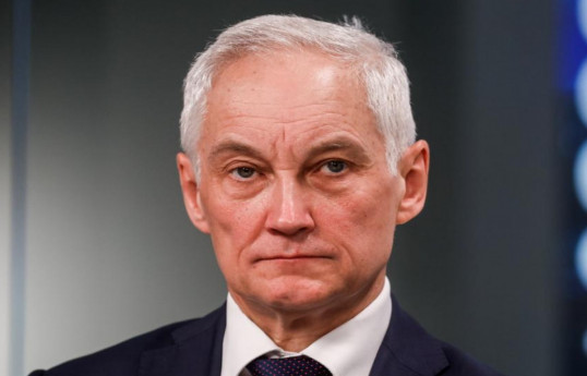 Russian Defense Minister Andrey Belousov