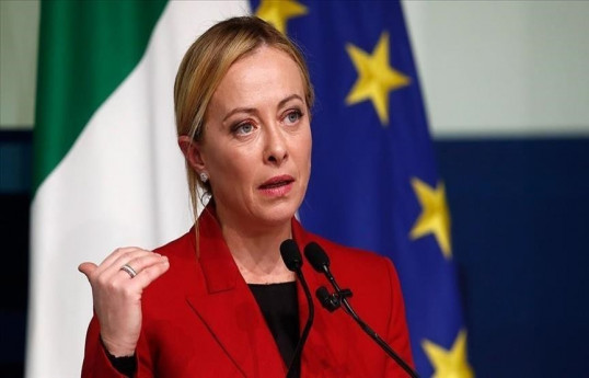 Italian Prime Minister Giorgia Meloni