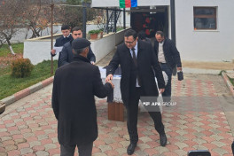 Azerbaijan sent  next relocation convoy to Hadrut settlement of Khojavend-PHOTO 