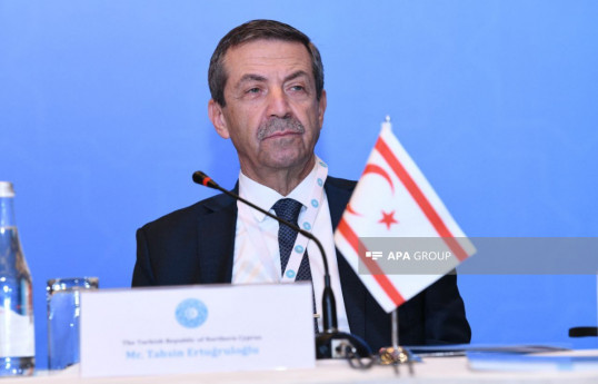 Foreign Minister of the TRNC, Tahsin Ertuğruloğlu