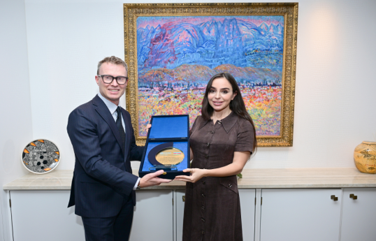 Leyla Aliyeva meets with Special Representative of WHO Regional Office for Europe