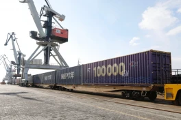 Record turnover at Port of Baku: Annual container throughput reaches 100,000 TEU