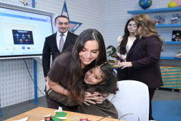 Leyla Aliyeva attends event marking 10th anniversary of “ASAN Mektub” social program