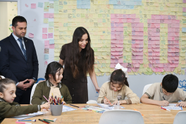 Leyla Aliyeva attends event marking 10th anniversary of “ASAN Mektub” social program