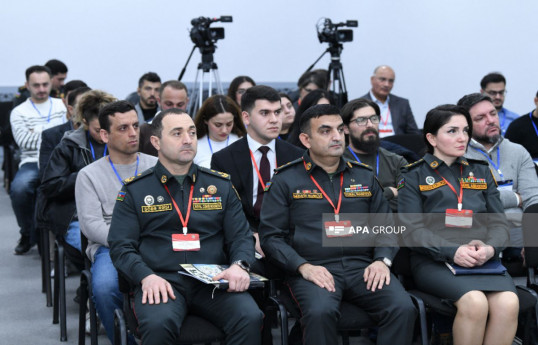 Seminar held with media representatives at Azerbaijan Ministry of Defense-VIDEO 