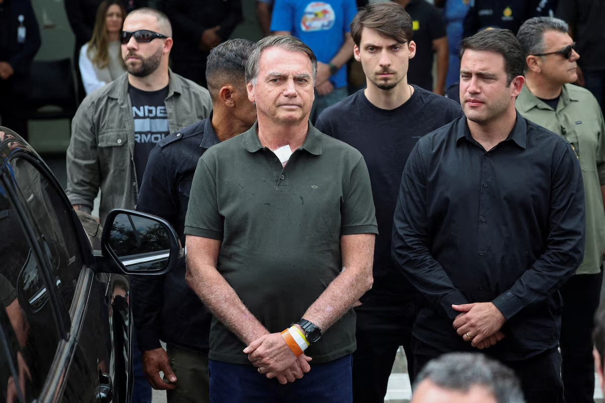 Former Brazilian President Jair Bolsorano