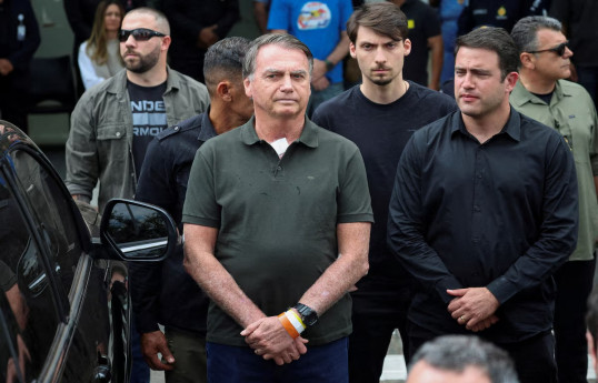 Former Brazilian President Jair Bolsorano