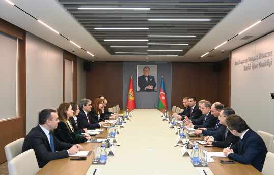 Azerbaijani and Montenegrin Foreign Ministers met-UPDATED-1 