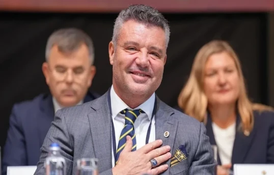 Sadettin Saran, president of Fenerbahçe