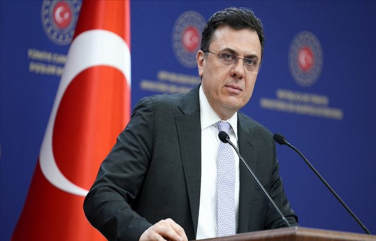 Turkish Foreign Ministry spokesperson Öncü Keçeli,