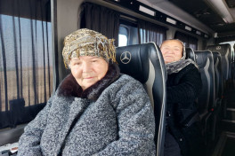Azerbaijan sent first relocation convoy to Karkijahan settlement in Khankendi, families receive keys to their homes-PHOTO -UPDATED 