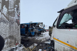 Six people died in a bus accident in Omsk region, Russia