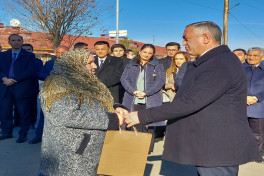 Azerbaijan sent first relocation convoy to Karkijahan settlement in Khankendi, families receive keys to their homes-PHOTO -UPDATED 