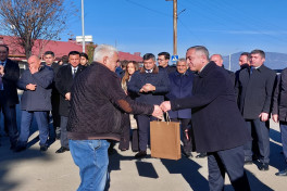 Azerbaijan sent first relocation convoy to Karkijahan settlement in Khankendi, families receive keys to their homes-PHOTO -UPDATED 