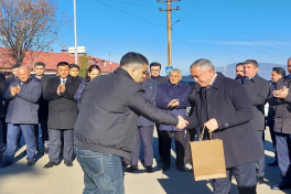 Azerbaijan sent first relocation convoy to Karkijahan settlement in Khankendi, families receive keys to their homes-PHOTO -UPDATED 