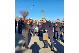 Azerbaijan sent first relocation convoy to Karkijahan settlement in Khankendi, families receive keys to their homes-PHOTO -UPDATED 