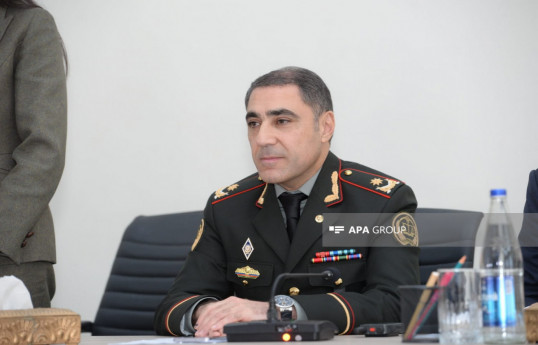 Deputy Head of the Penitentiary Service, Justice Major General Orkhan Azizov